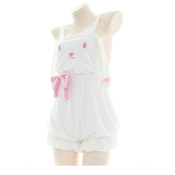 Söt Bunny Girl Body Back för Cross Strap Bunny Suit Bunny Anime Cosplay Kostym för kvinnor Flickor Erotisk Bunny Outfit