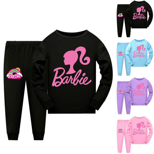 Barbie Movies Casual Barntröja Lång Pullover Set light blue light blue 160cm