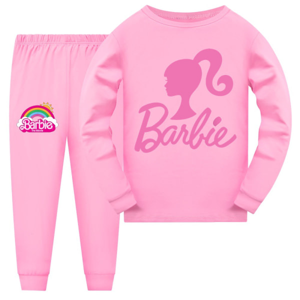 Barbie Movies Casual Lasten villapaita, pitkä villapaita, vaaleanpunainen pink 130cm