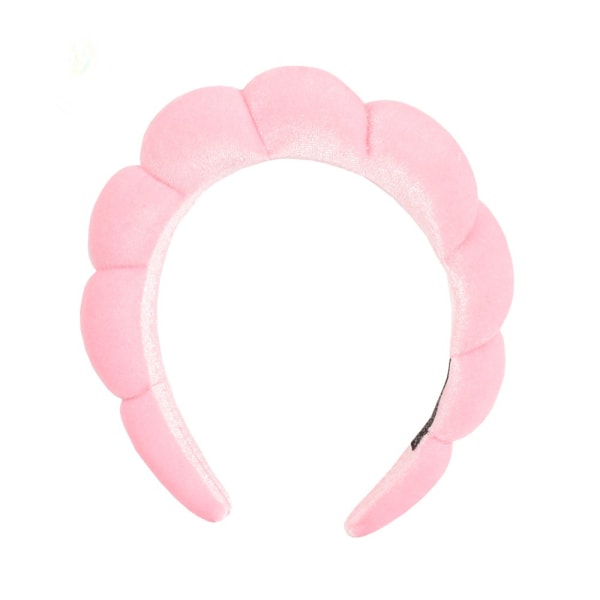 Spa pannband för kvinnor pink