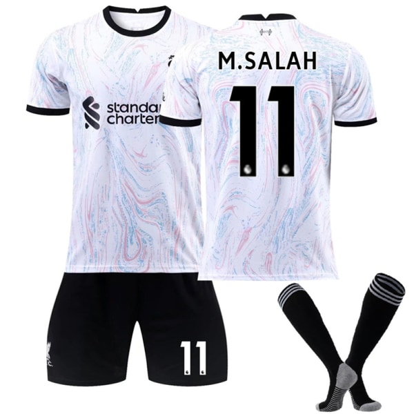 Lasten jalkapallosarja LIVERPOOL Away Team -faniharjoituspuku ja -sukat 11 20#