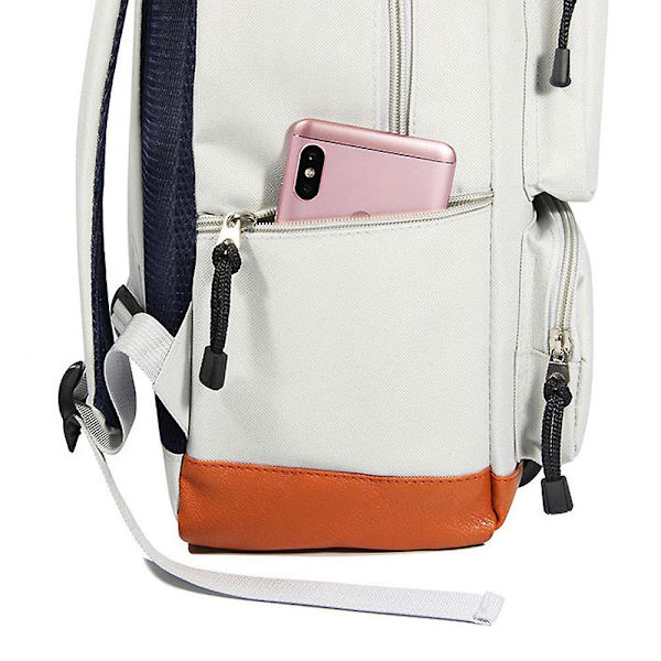 Hp koululaukku Harry Potter olkapää opiskelijan koululaukku light grey