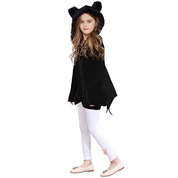 Halloween børnetøj Frakke Flagermuskappe Witch Skull Co