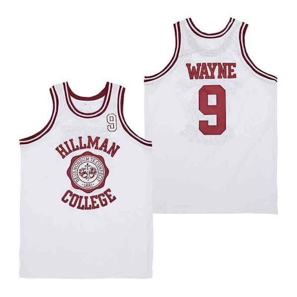 2023 sommer ny basketball trøje WAYNE#9 basketball trøje basketball trøje white S