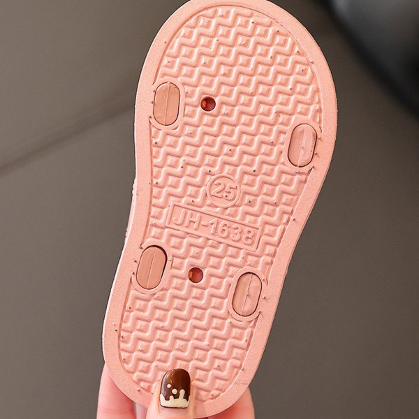 Justerbara platta sandaler för barn, flicksandaler, sandaler för toddler Pink 31