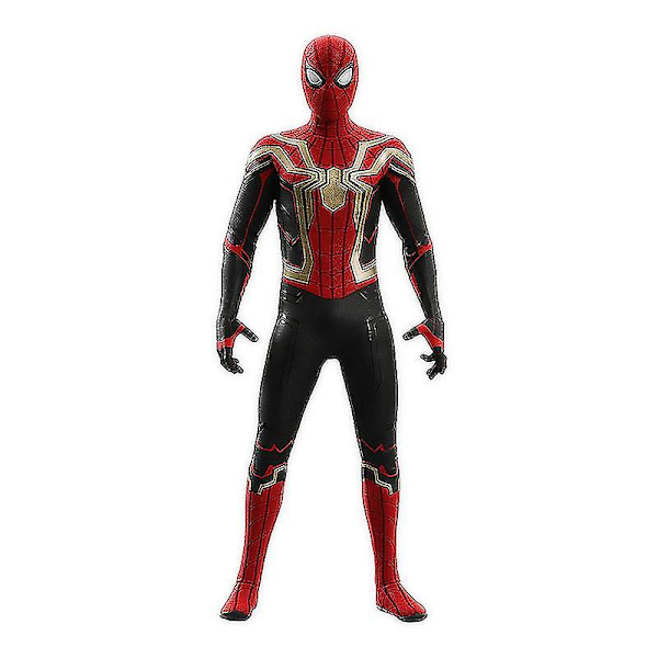 Barn/vuxen Spider-man Cosplay Cosplay Jumpsuit 190 CM 150 CM