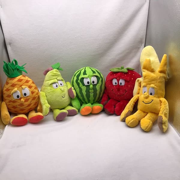 25cm hedelmäpehmonukke kasvislelu 25CMPINAAPPLE ANANAS 25cmpineapple