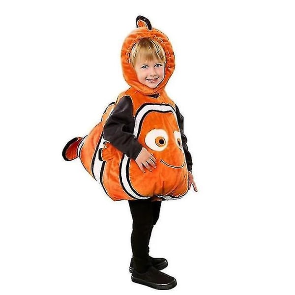 Clown Fish Nemo Kids Halloween -jouluasu F blue 100CM