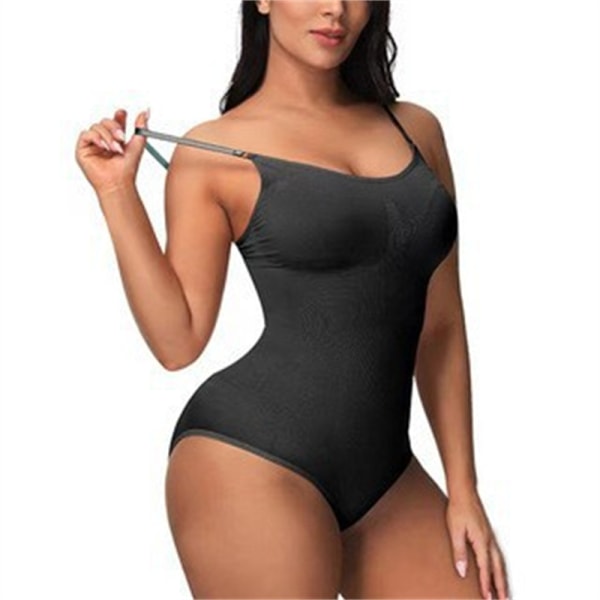 Body Shapewear Seamless Body Shaper Belly Hip Shapewear Apricot L