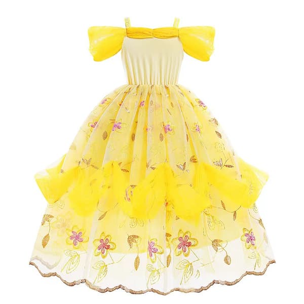 Jenter kjole prinsessekjole 100cm