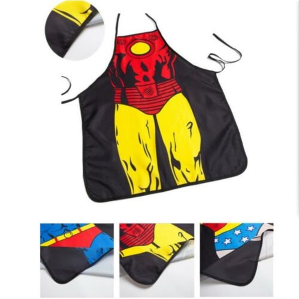 Marvel Superhero Restaurant BBQ Kök Matlagning Bakning Cosplay Wonder Woman