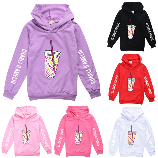Drinking Cup Print Kids Puserot Puserot Tytöt Amelio Purple 130cm