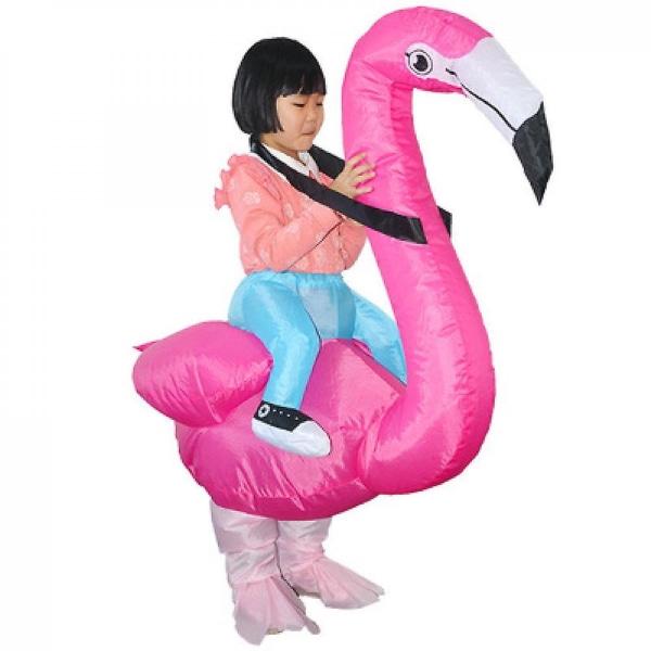 Flamingo julkostym Cosplayfest för vuxna för barn (barn)