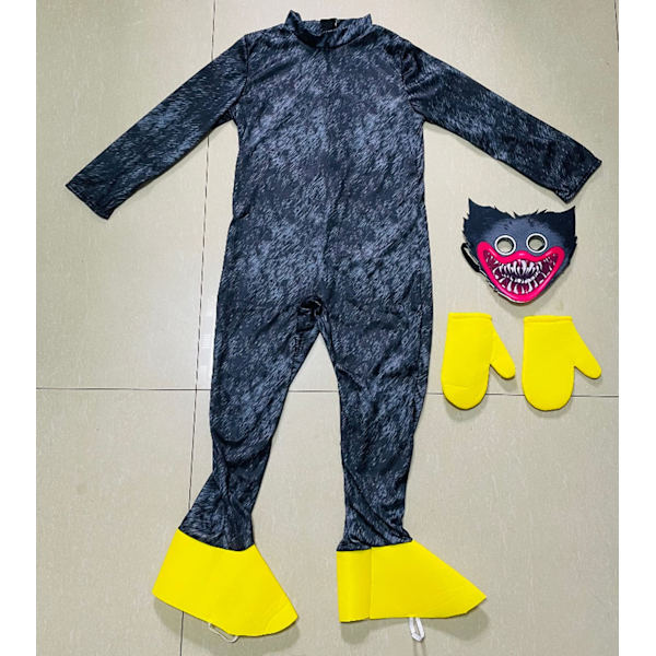 Lasten sarjakuvapeli Cosplay-juhlapuku black S