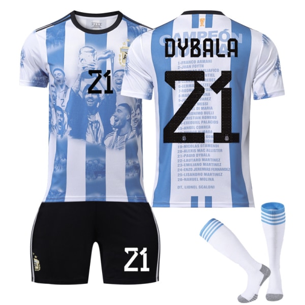 Argentiinan MM-kisojen juhlapaita NO.21with socks 24