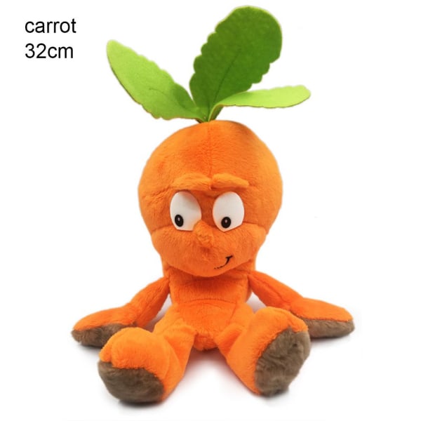 25cm Fruit Pehmo Doll Kasvislelu 32CMMOROT PORKANA 32cmcarrot