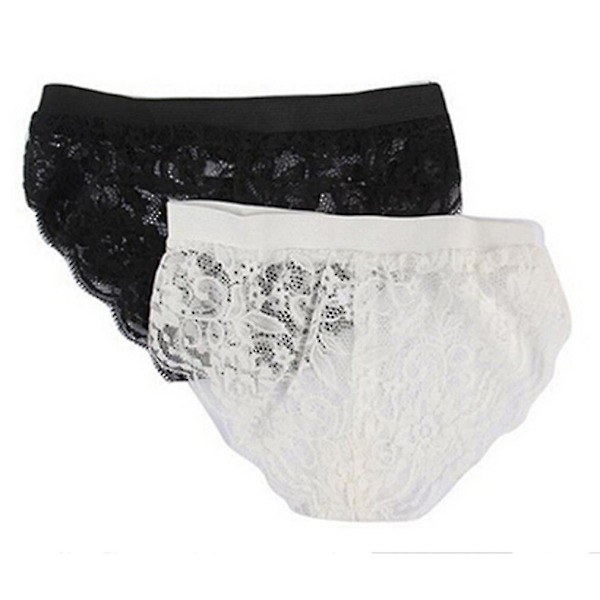 Sexiga spetsunderkläder Vita nattkläder Babydoll G-string