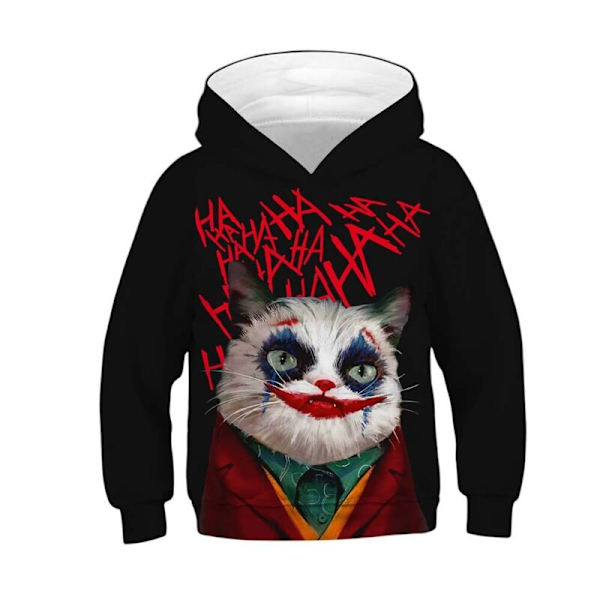 Barn Pojkar Flickor 3D Butterfly Print Hoodie Jacka Jumper Toppar Venom XS