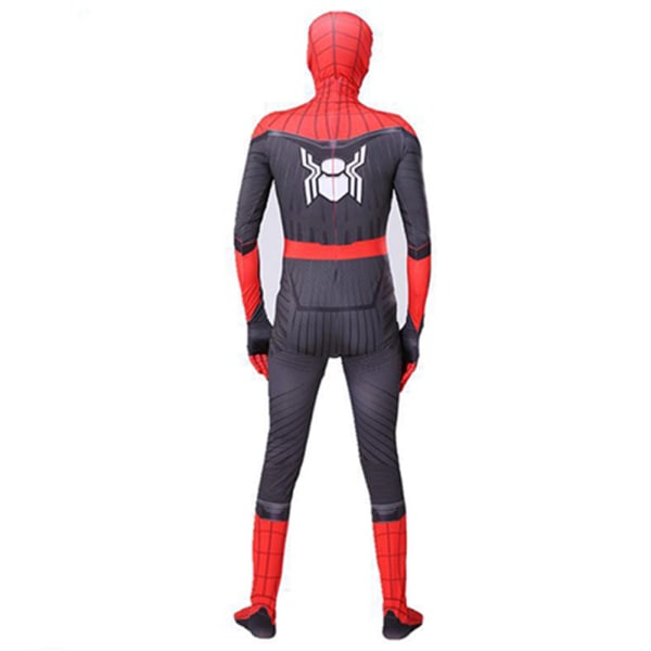 Halloween-lasten Spiderman-asu Fancy Mekko Cosplay-juhlamekko 120 140
