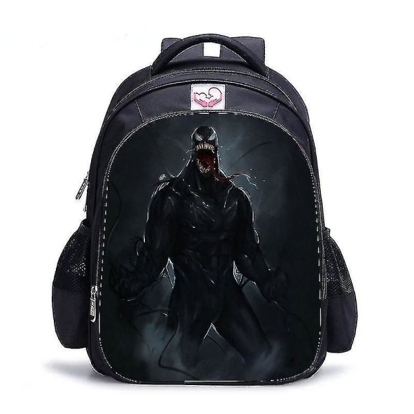 16 tommer Superhero Venom Student Skoletaske Cosplay Rygsæk Tegnefilm Bogtaske Teenage Laptop Travel Ba