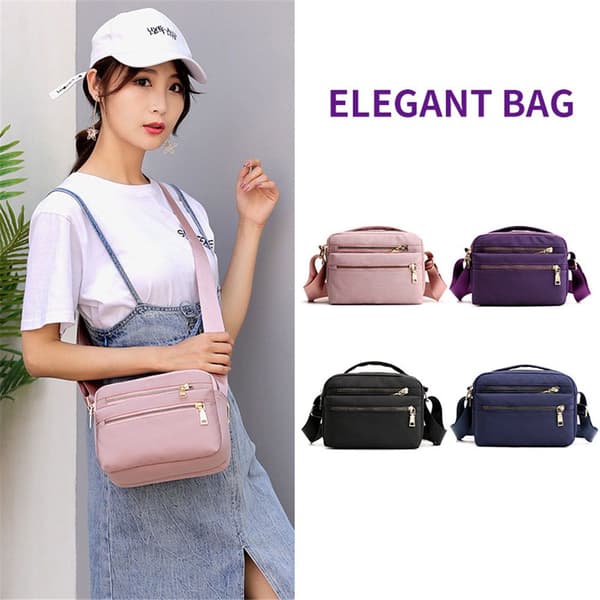 Axelväska Crossbody-väskor MÖRKLILA dark purple