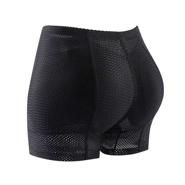 Kvinner Butt Lifter Hip Enhancer Shaper Truser Undertøy Ass Pad Beige M