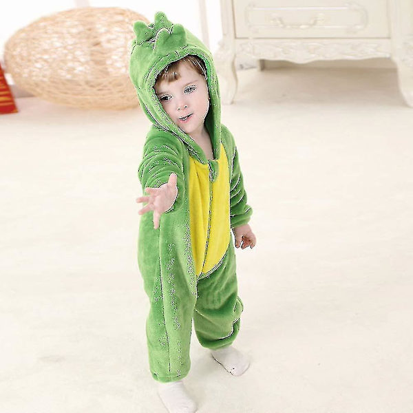 eli puku, söpö huppu lapsille Dinosaur 24-30 Months
