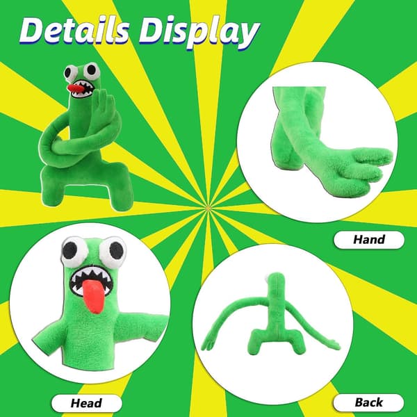 Rainbow Friends plysjleker, gave til barn W