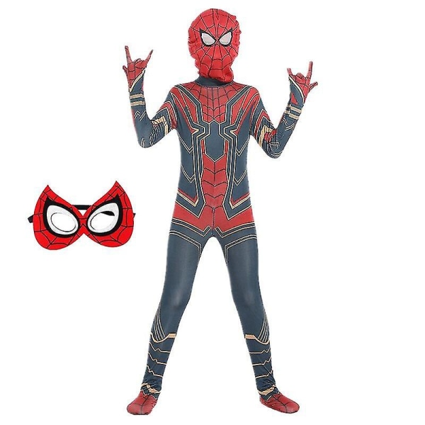 Elokuva Supersankari Halloween-asu Cosplay Spiderman Sukkahousut Lasten Cosplay Seksikkäät pukuvaatteet Spiderman Cosplay Mekot 01 L