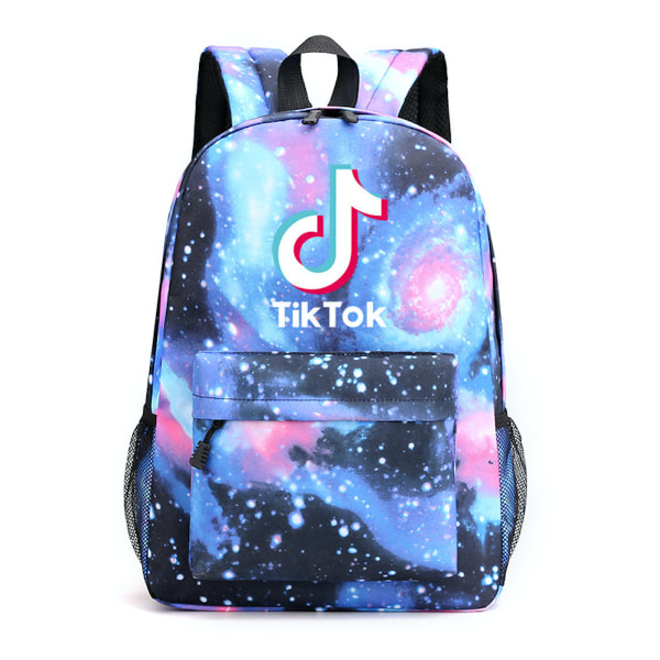 Tiktok Anime skolerygsæk Casual Daypack Rygsæk Cool bogtaske