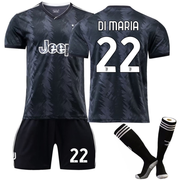 22-23 Juventus Away Football -paita harjoituspaita K 22  DI MARIA L