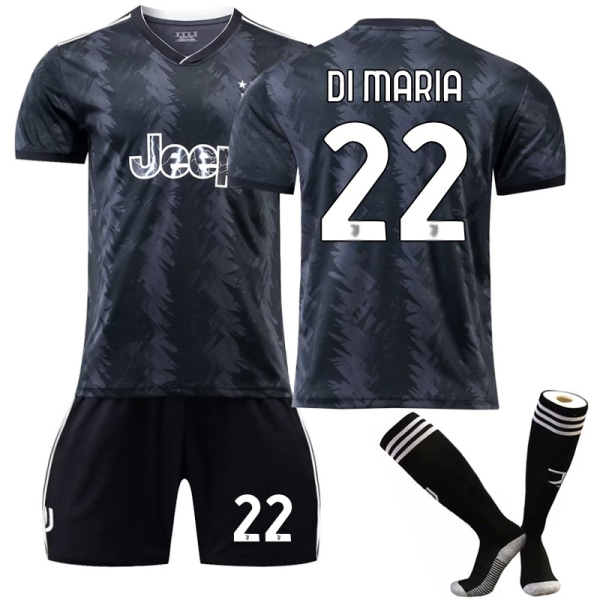 22-23 Juventus Bortefotballskjorte Treningsskjorte K 22  DI MARIA L