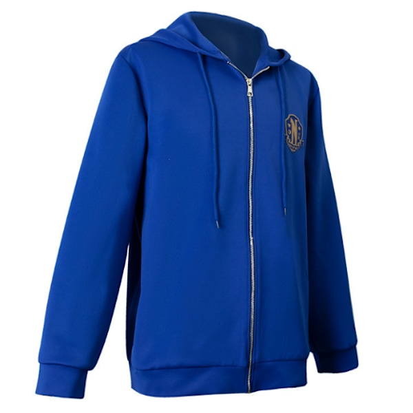 Voksen Hettegensere Kostyme onsdag Cosplay jakke Sweatshirt M