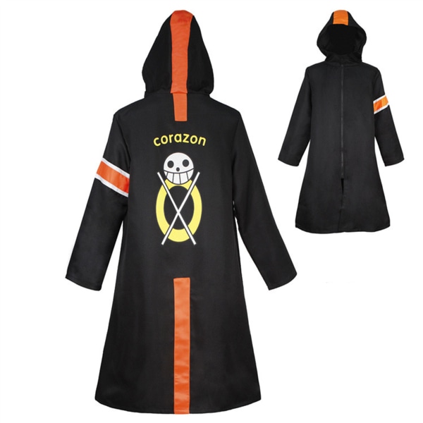 One Piece Cosplay Costumes Trafalgar Law Third Generation Cospl Black XXL