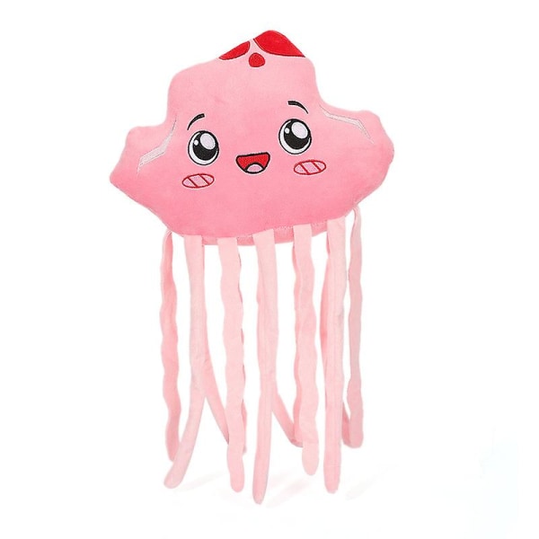 Lankybox Sea plyschleksak Foxy Boxy plysch avtagbar tecknad leksak Gosedjur docka barngåva Stone Jellyfish