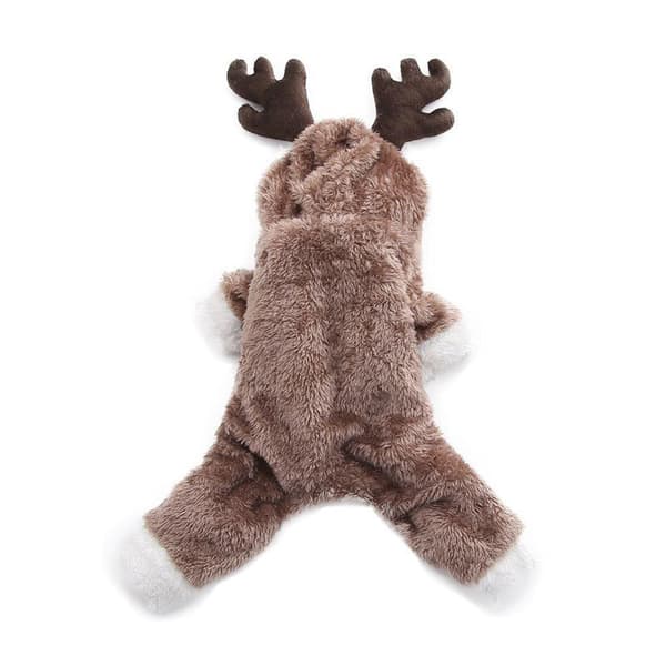 Pet Rendeer Cosplay Halloween Jul Älgdräkt M