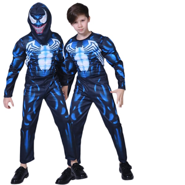 Halloween Muscle-asu Cosplay Lasten Hulk-asu Avengers Anime-asu (Muscle Venom) S