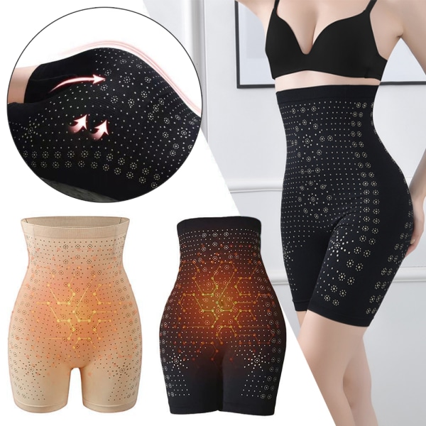 Kvinder Slankende Kort Højtalje Body Shaper Hip Lift Shapewear