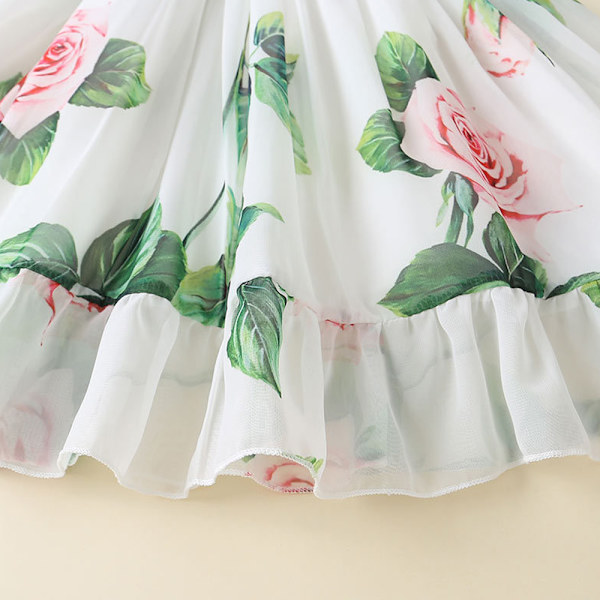Girls Dress Party Princess Dress Girls Beach Summer Tunika mekko 90cm