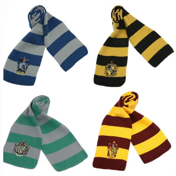 Maskert Cosplay Party Harry Potter skjerf for barn blue