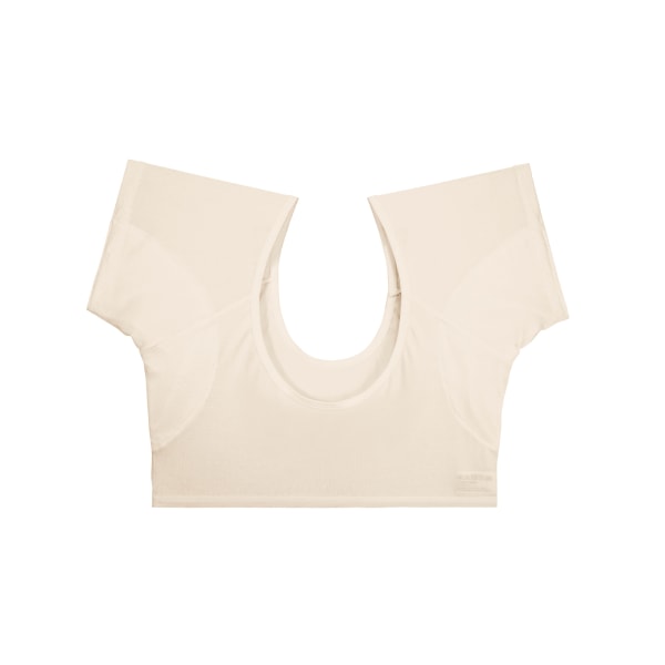 Återanvändbar, tvättbar, svettsäker T-shirt med armhålor skin color M 0 skin color m