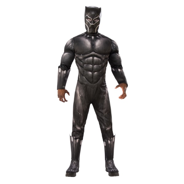Panther Boys Deluxe Costume  Svart Black XL