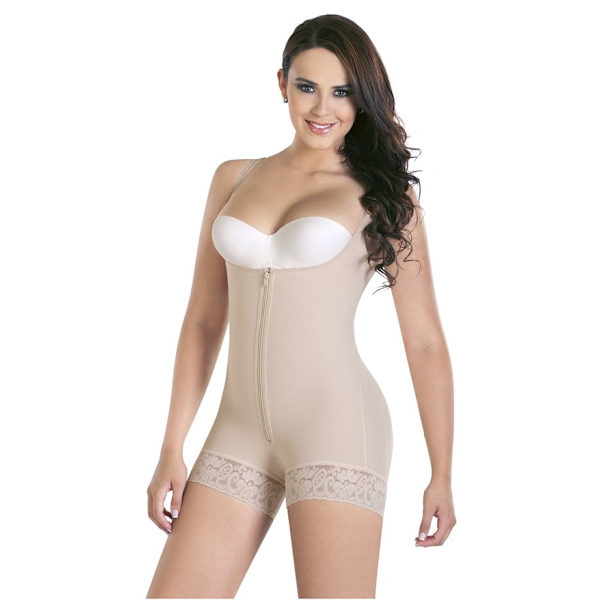 Plus ize Body haping Tummy Control Hoftebandage hapewear apricot S