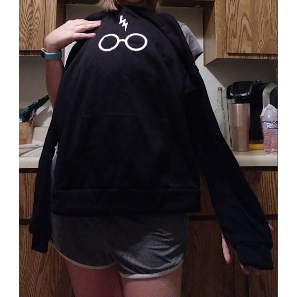 Hogwarts Alumni BOOK Titles Sweatshirt black 3XL