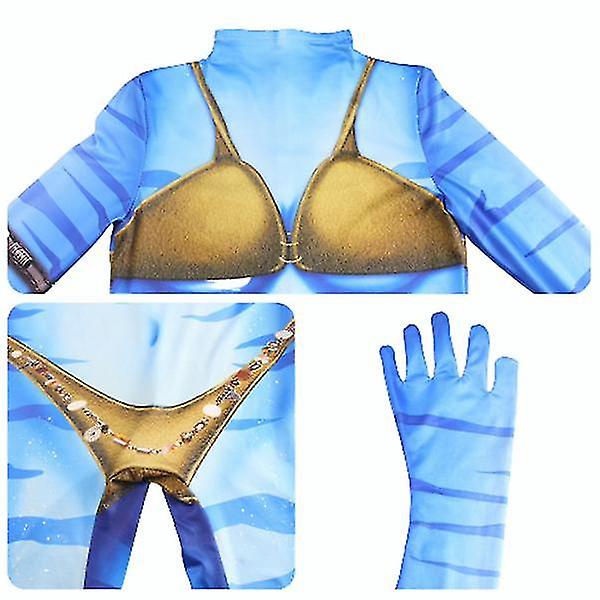 Halloween Cosplay kostym 3d stil bodysuit för barn style 2 130