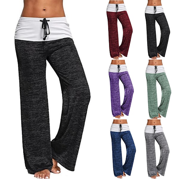 Dam Pyjamasbyxor Loungebyxor Nattbyxor red L