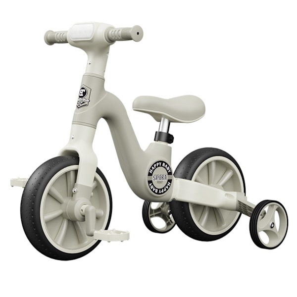 [Rask levering] Barnesykkelsparkesykkel for 3-7 år, 4-hjuls sparkesykkel leketøy, uten pedal, glidebil, for gutter og jenter, lastekapasitet opptil 45 kg
