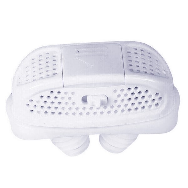 Mini-CPAP Anti Snarking Enhet Stoppa Snarkning Stopp Näsa-Maskin Blue