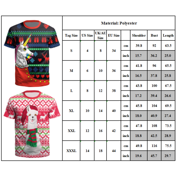 Jul Unisex Tröja T-Shirt Sportkläder Inomhus Vinter A M