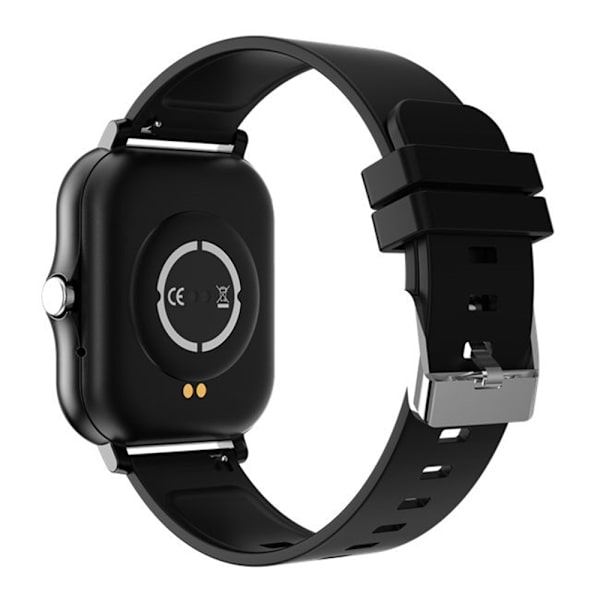 Smartwatch Spårare Hjärtfrekvens Män Kvinnor Klockor För Android iOS black